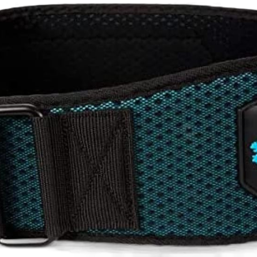 Дамски тренировъчен колан / Hex Core Belt 12 cm - Blue