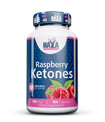 HAYA LABS Raspberry Ketones 500 mg / 100 Caps