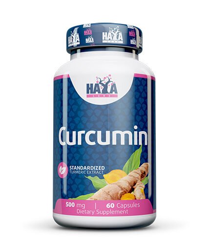 HAYA LABS Curcumin /Turmeric Extract/ 500 mg / 60 Caps