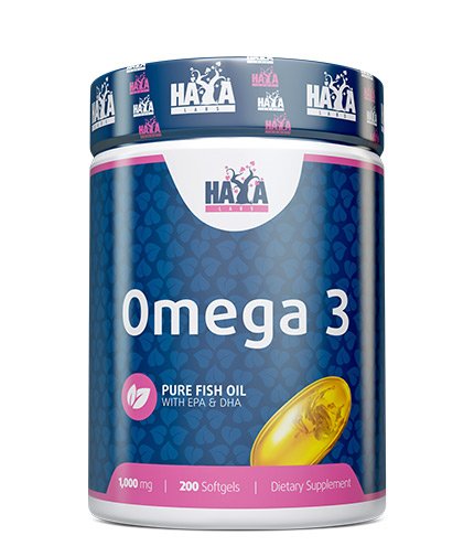 HAYA LABS Omega 3 1000 mg Fish Oil / Softgels