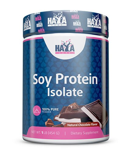 HAYA LABS 100% Soy Protein Isolate / 454g