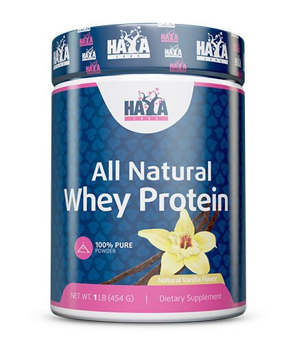 HAYA LABS 100% Pure All Natural Whey Protein / 454g