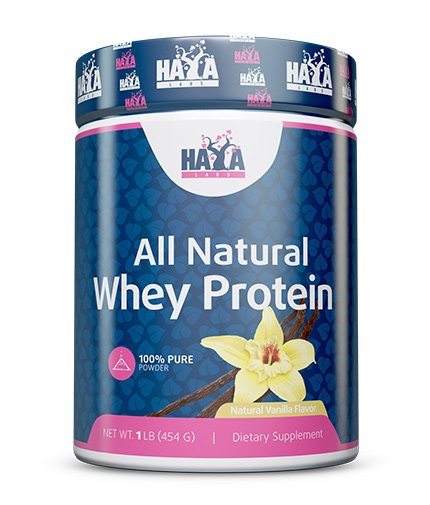 HAYA LABS 100% Pure All Natural Whey Protein / 454g