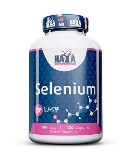 HAYA LABS Selenium / Chelated - Yeast Free/ 100 mcg / 120 Cap